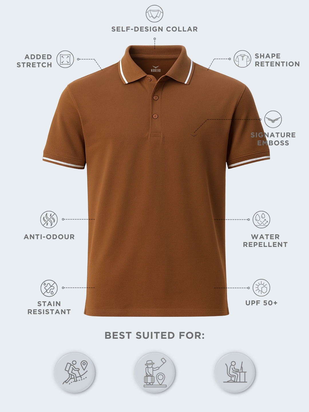Travel Polo T-Shirt