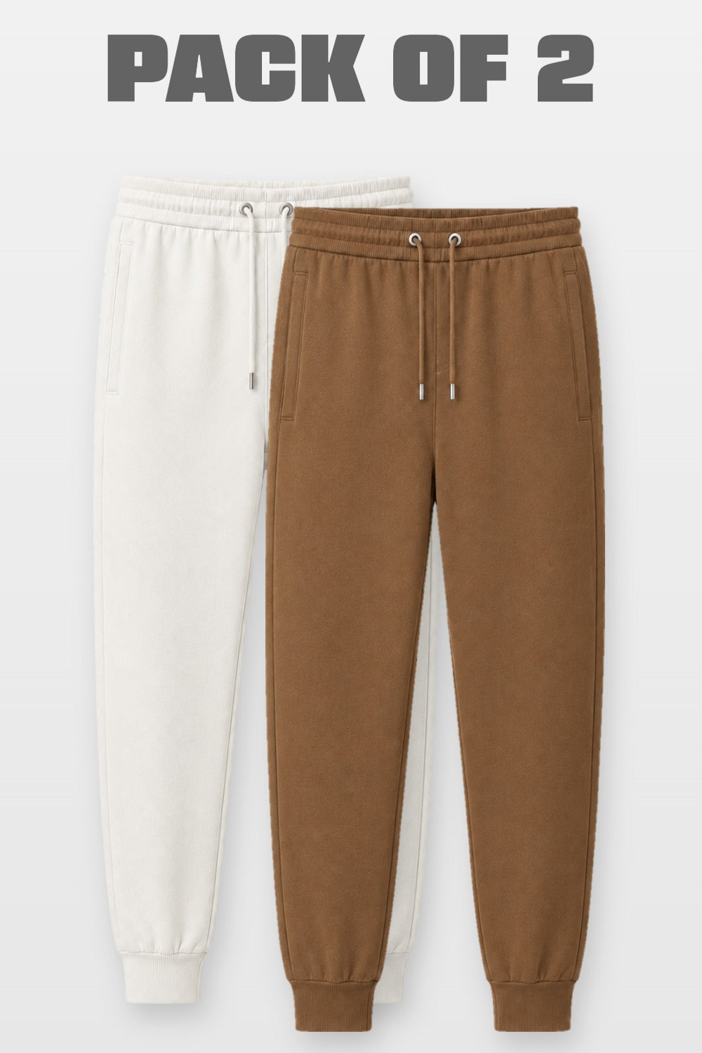 2-Pack Zip Pocket Joggers