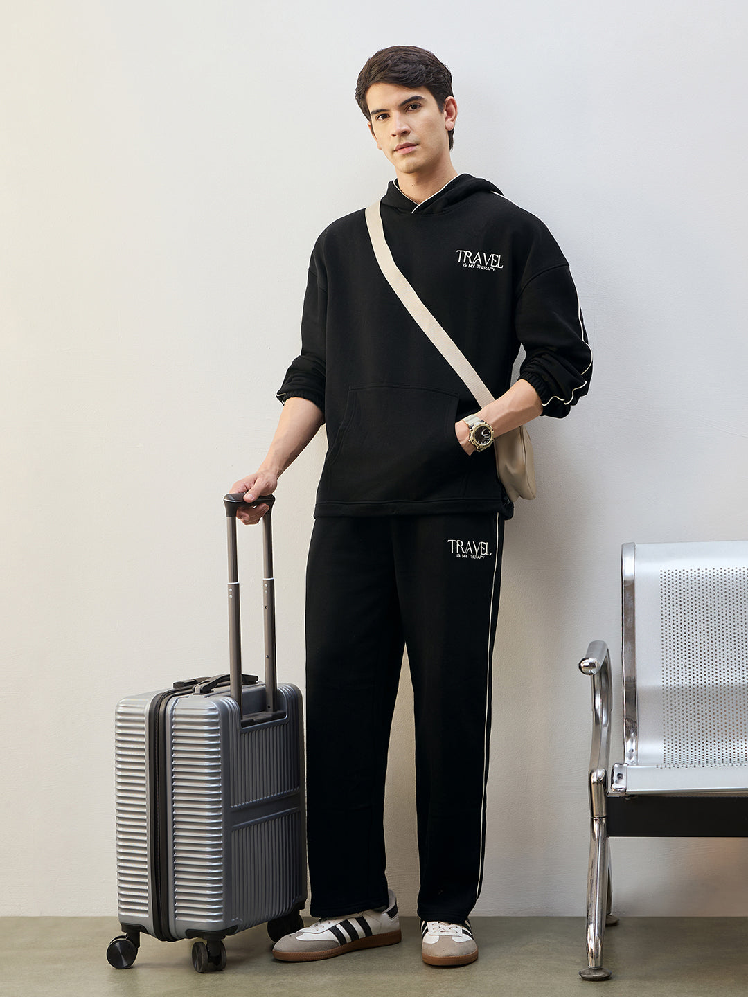 Travel Oversized Fleece Co-ord Set
