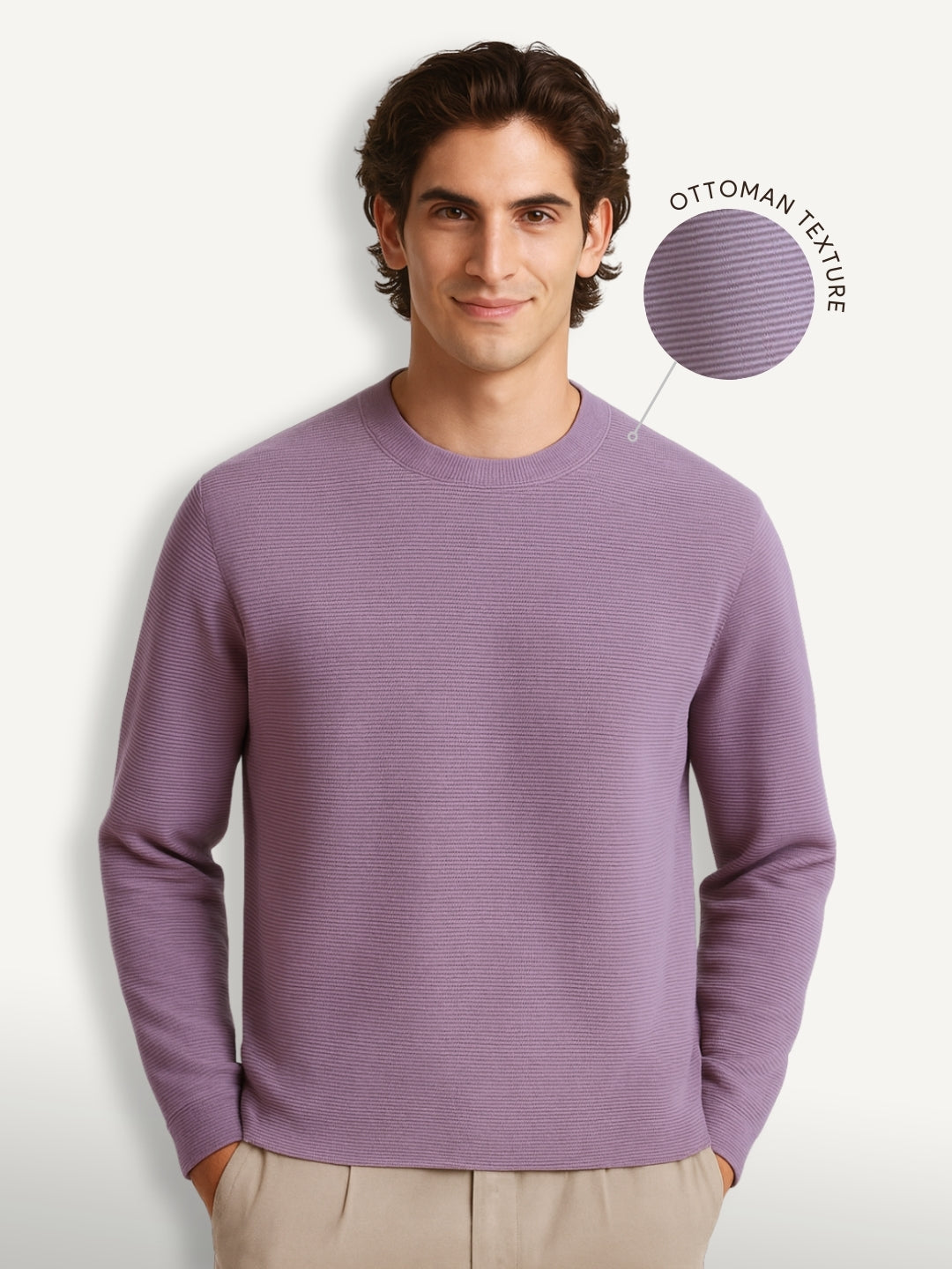 Ottoman Texture Full Sleeve T-Shirt