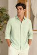 Airy Stripe Linen Cotton Blend Shirt