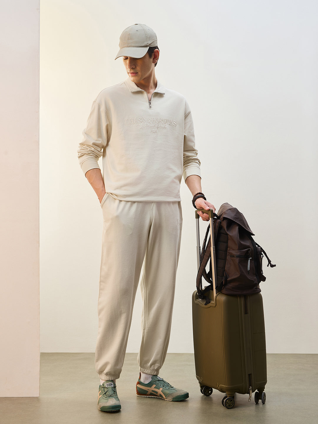 Chasing Horizons High Neck Oversized Co-ord Set