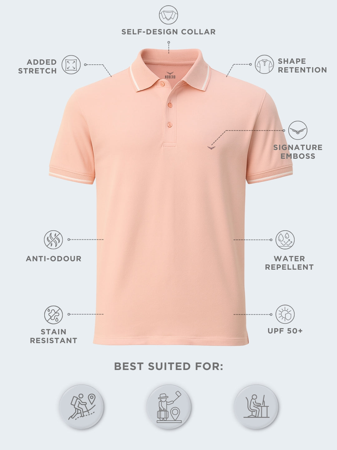 Travel Polo T-Shirt