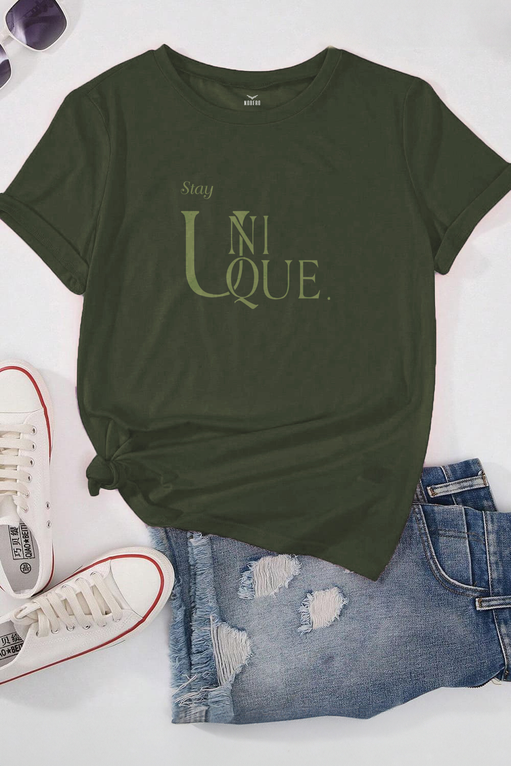 Boyfriend Stay Unique Classic Fit T-Shirt