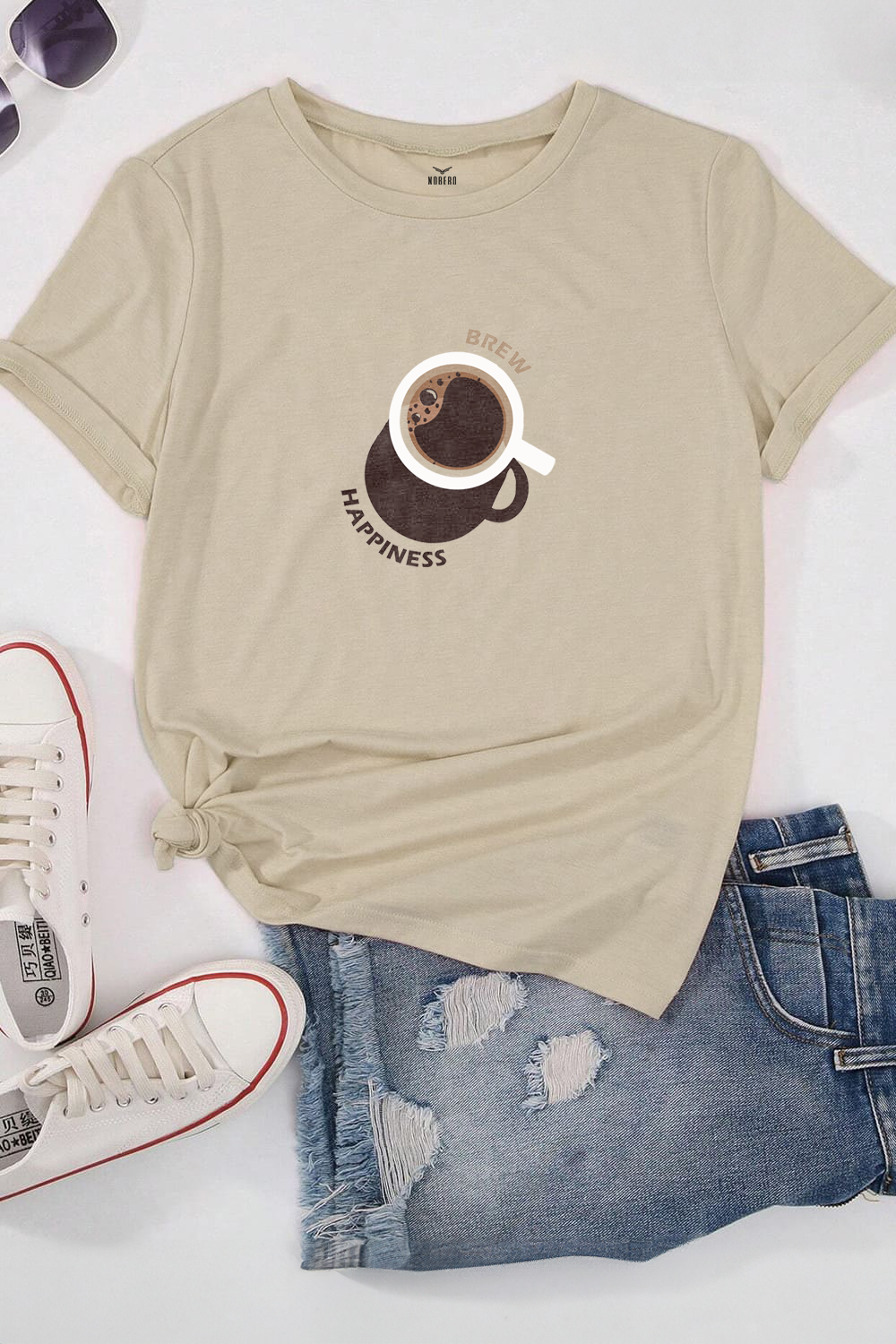 Boyfriend Brew happiness Classic Fit T-Shirt