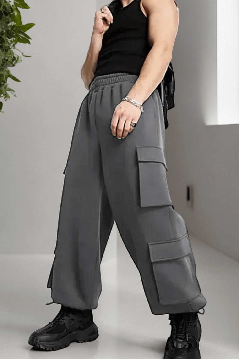 Jogger pants baggy sale