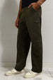 Straight Fit Zipper Woven Cargo Pants