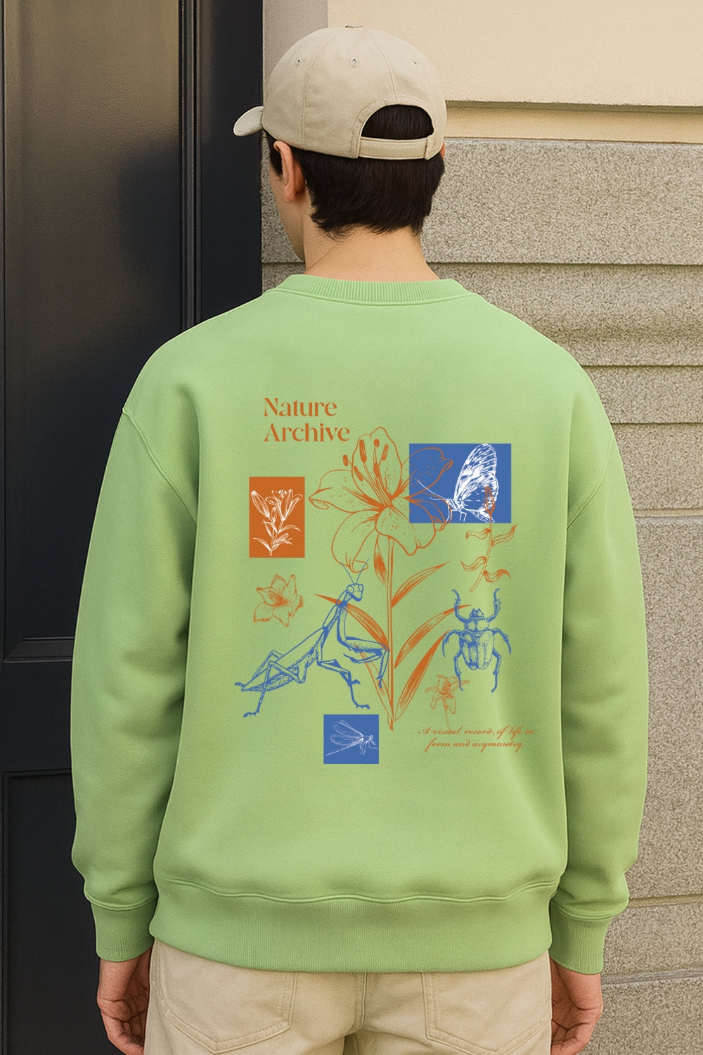 Nature Archive Oversized Sweatshirt