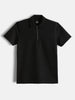 Poly Textured Polo T-Shirt