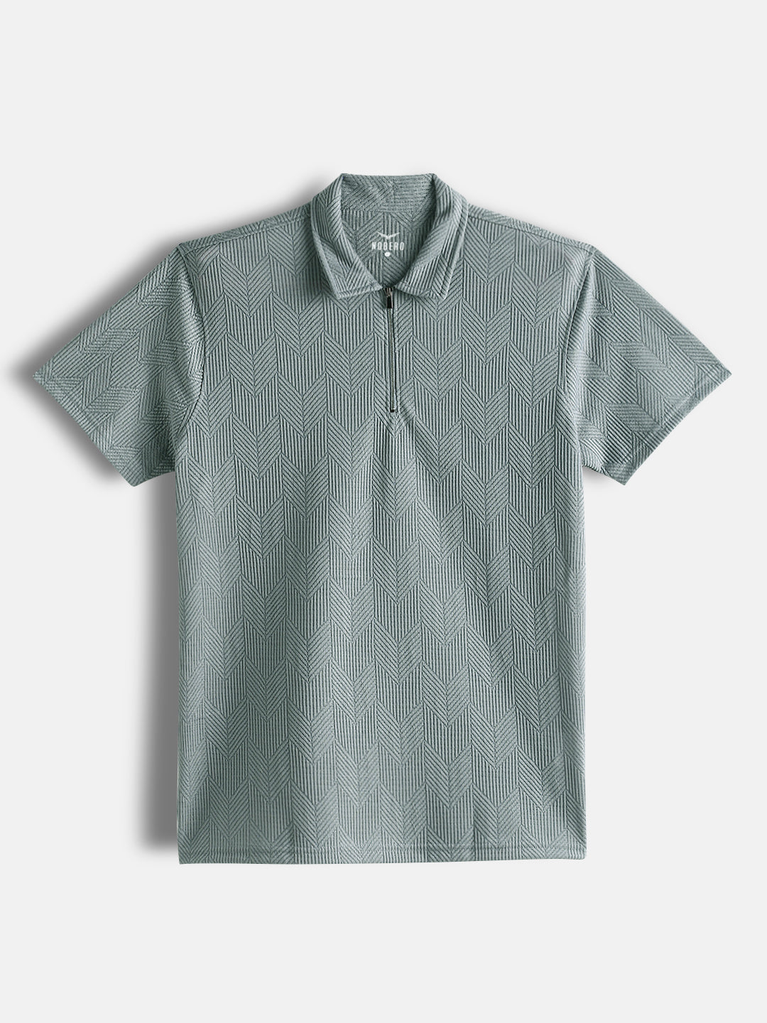 Poly Textured Polo T-Shirt