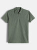 Poly Textured Polo T-Shirt