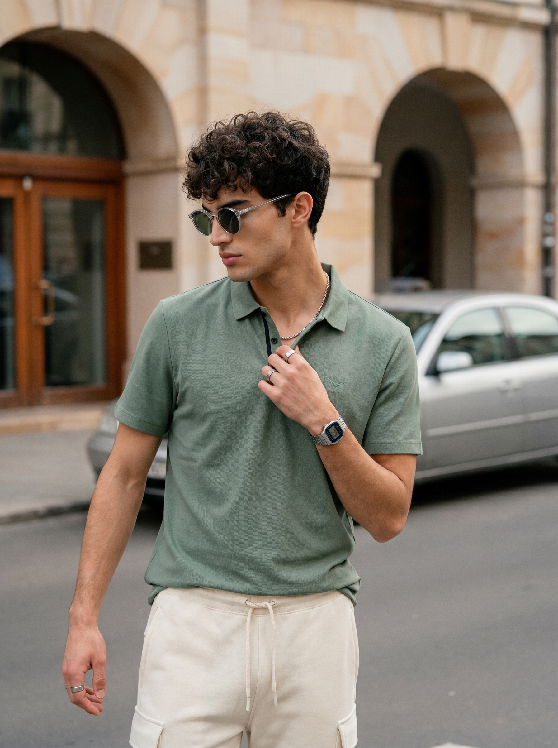StealthSnap Polo T-Shirt