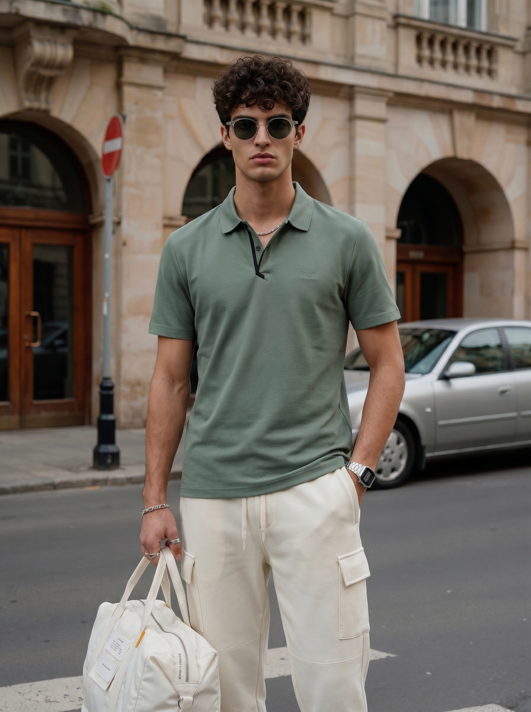 StealthSnap Polo T-Shirt