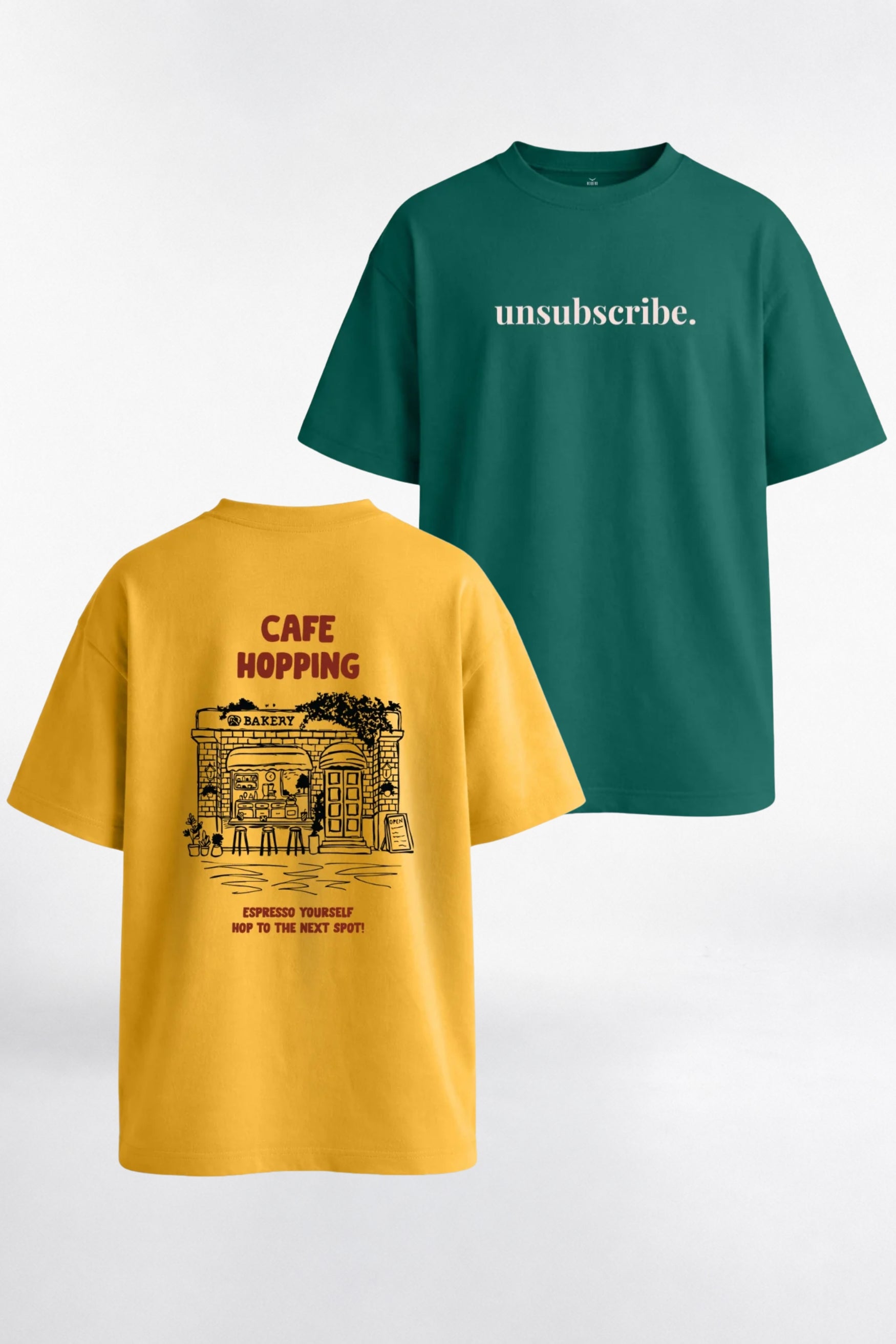 Pack of 2 Oversized Tees