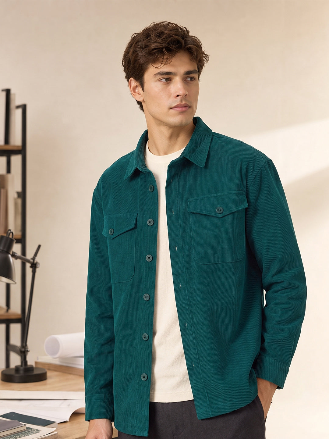 Men’s Relaxed Fit Corduroy Jacket