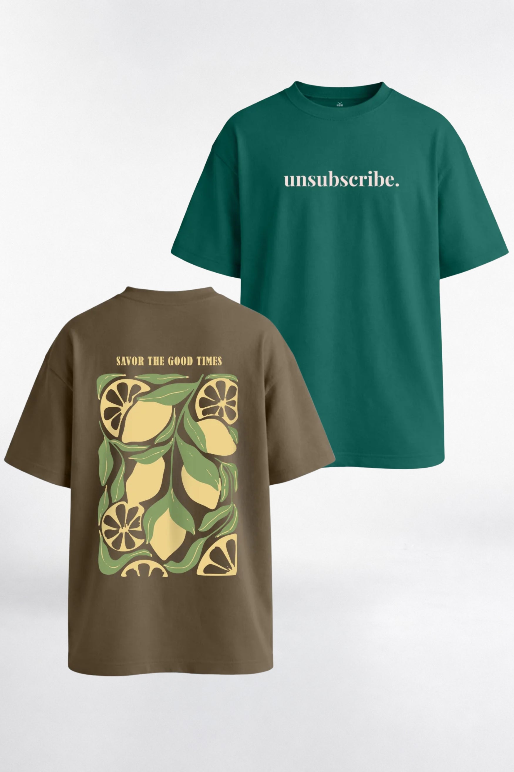 Pack of 2 Oversized Tees