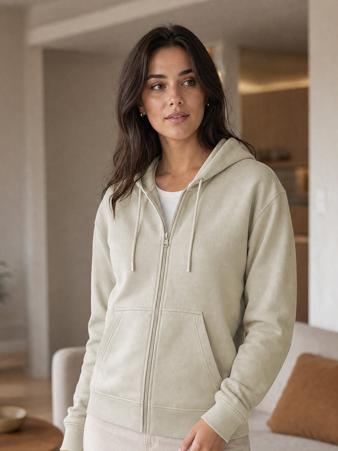 Women’s Regular Fit Zip-Up Hoodie