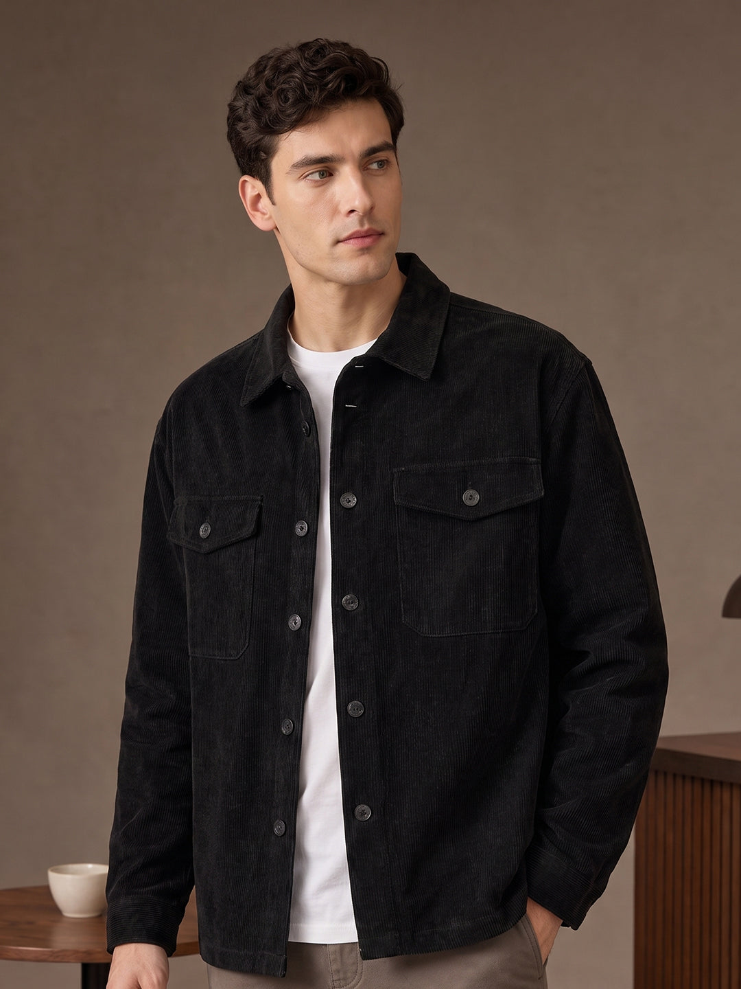 Men’s Relaxed Fit Corduroy Jacket