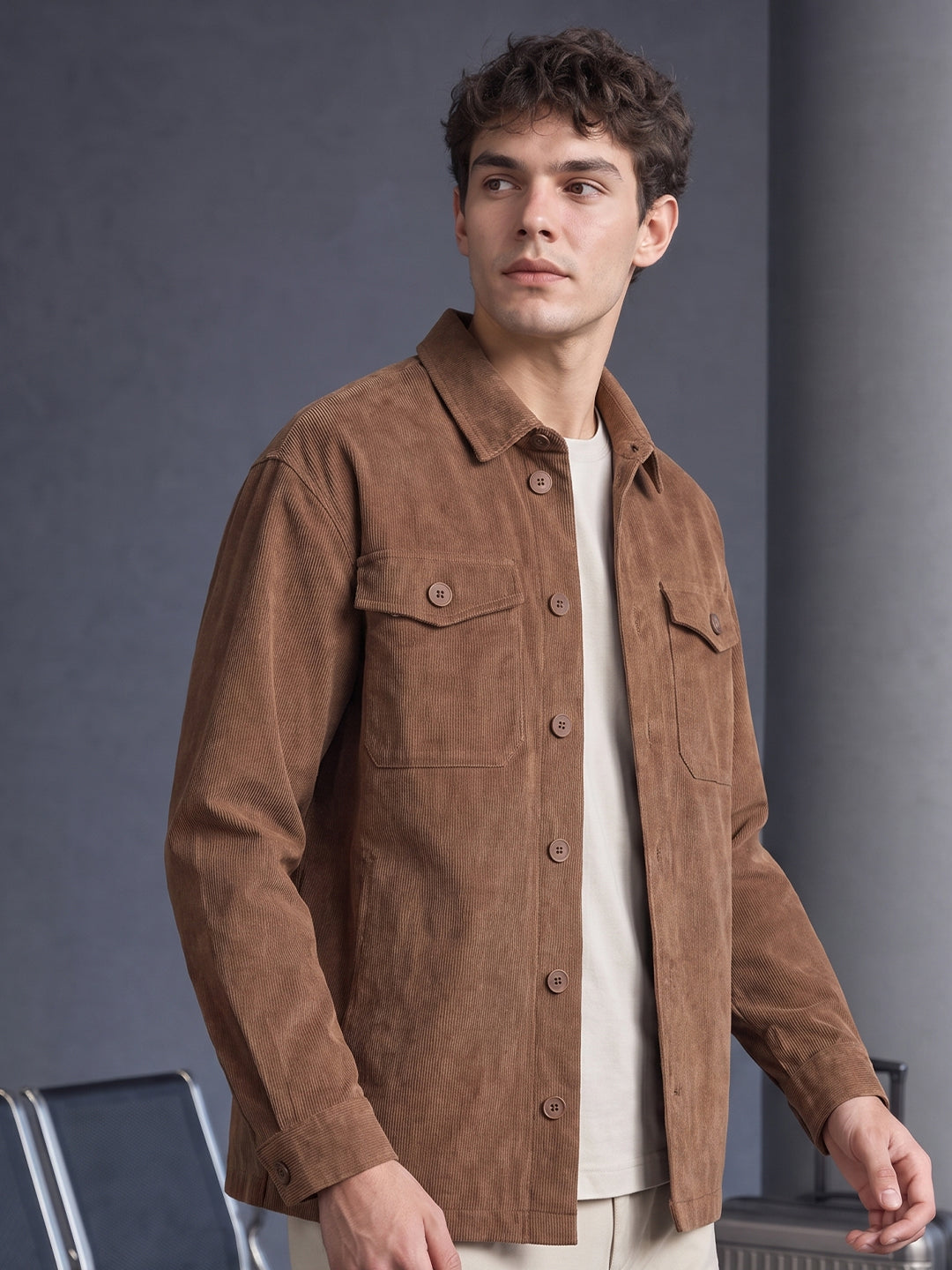 Men’s Relaxed Fit Corduroy Jacket