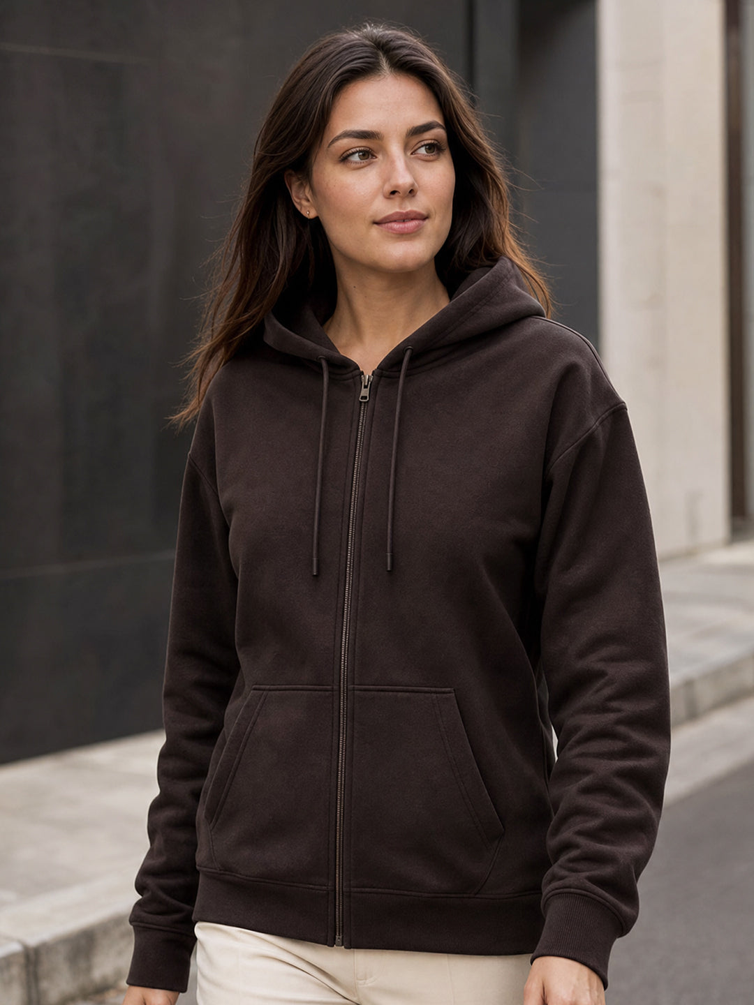 Women’s Regular Fit Zip-Up Hoodie