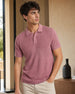 Multi Textured Polo T-Shirt