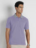 Striped Collar Polo T-Shirt