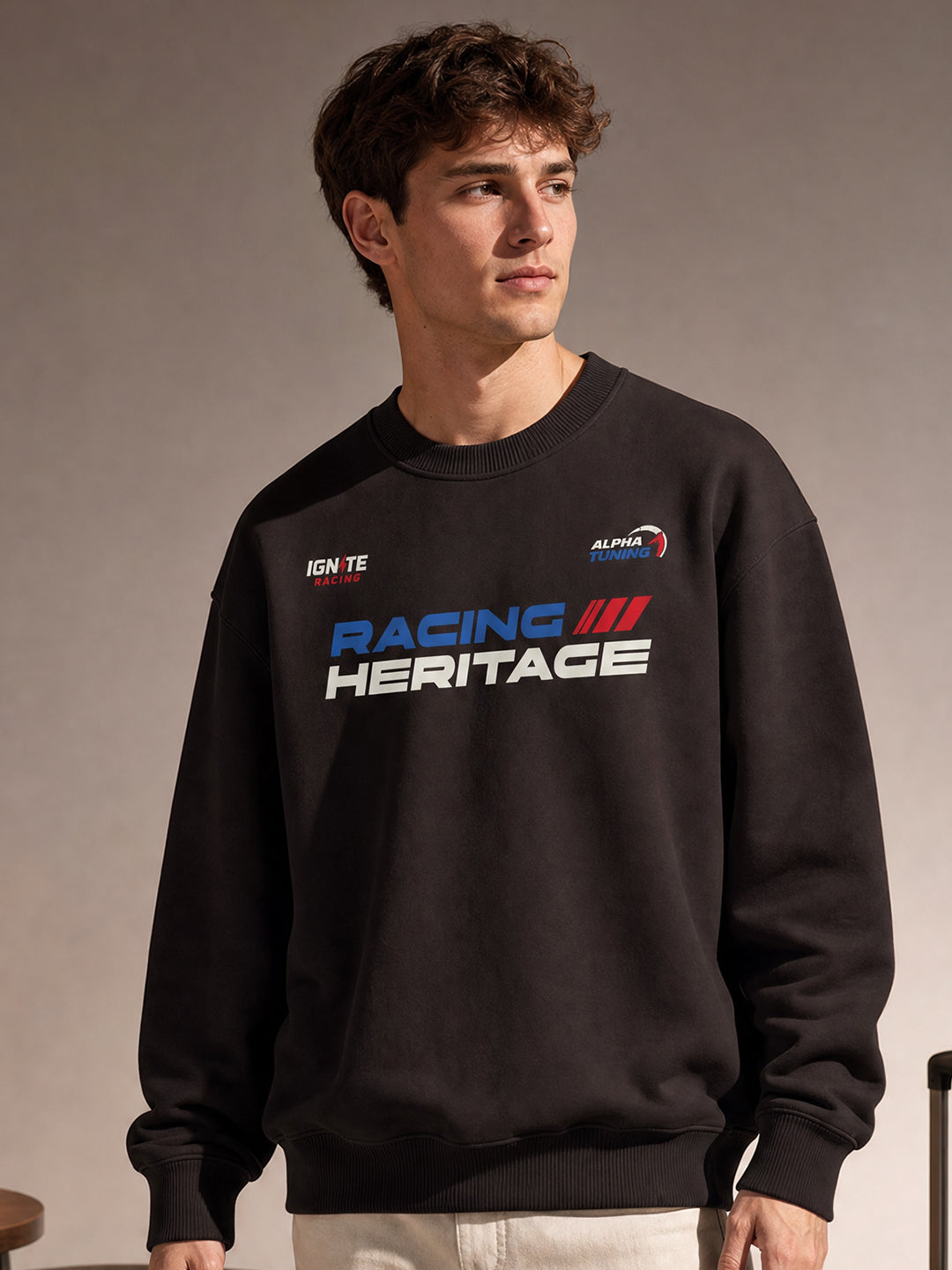 Racing Heritage Oversized  Sweatshirt