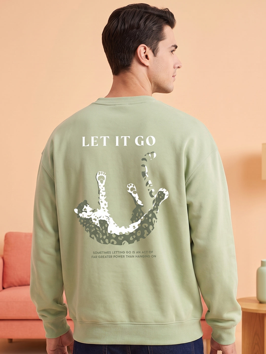 Let it Go Oversized  Sweatshirt