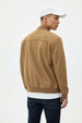 Suede Touch Bomber Jacket