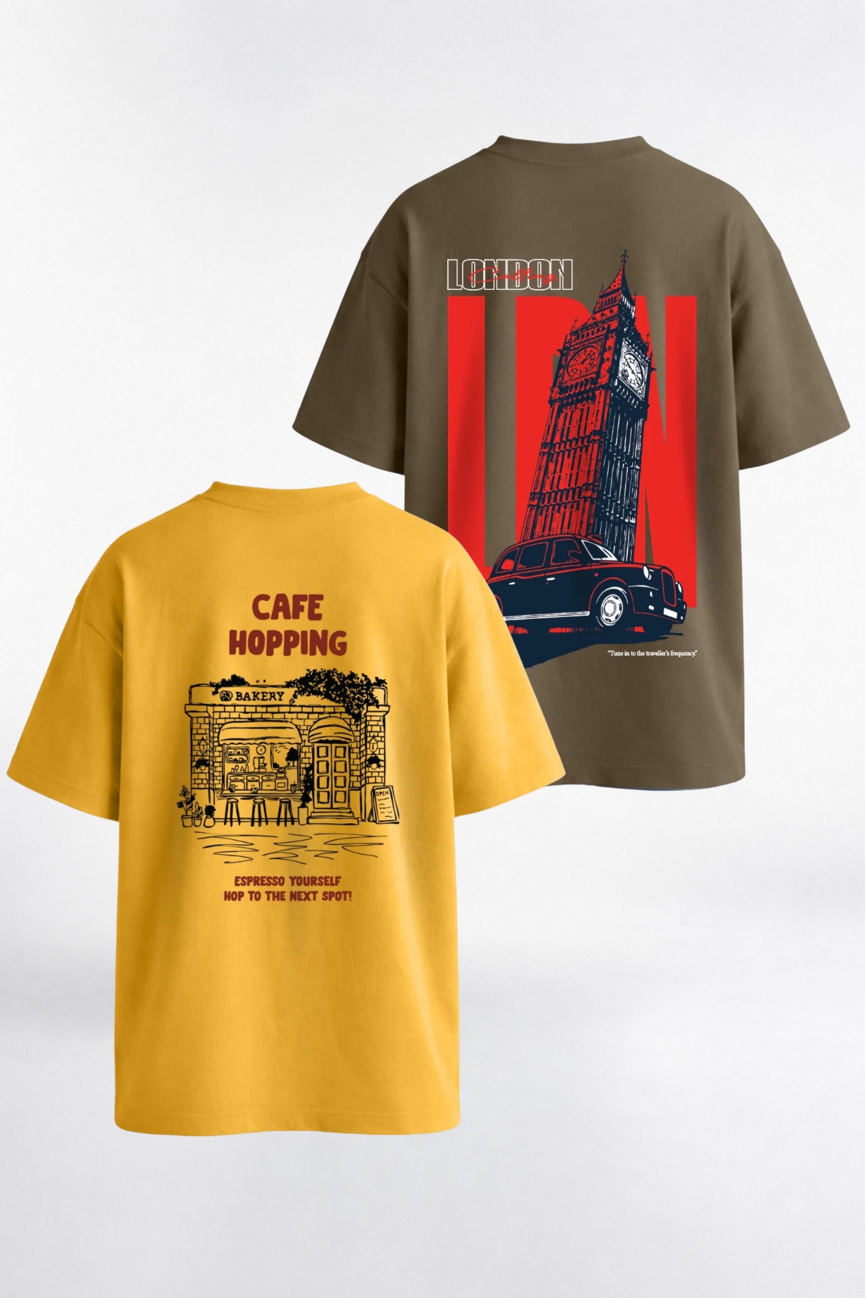 Pack of 2 Oversized Tees