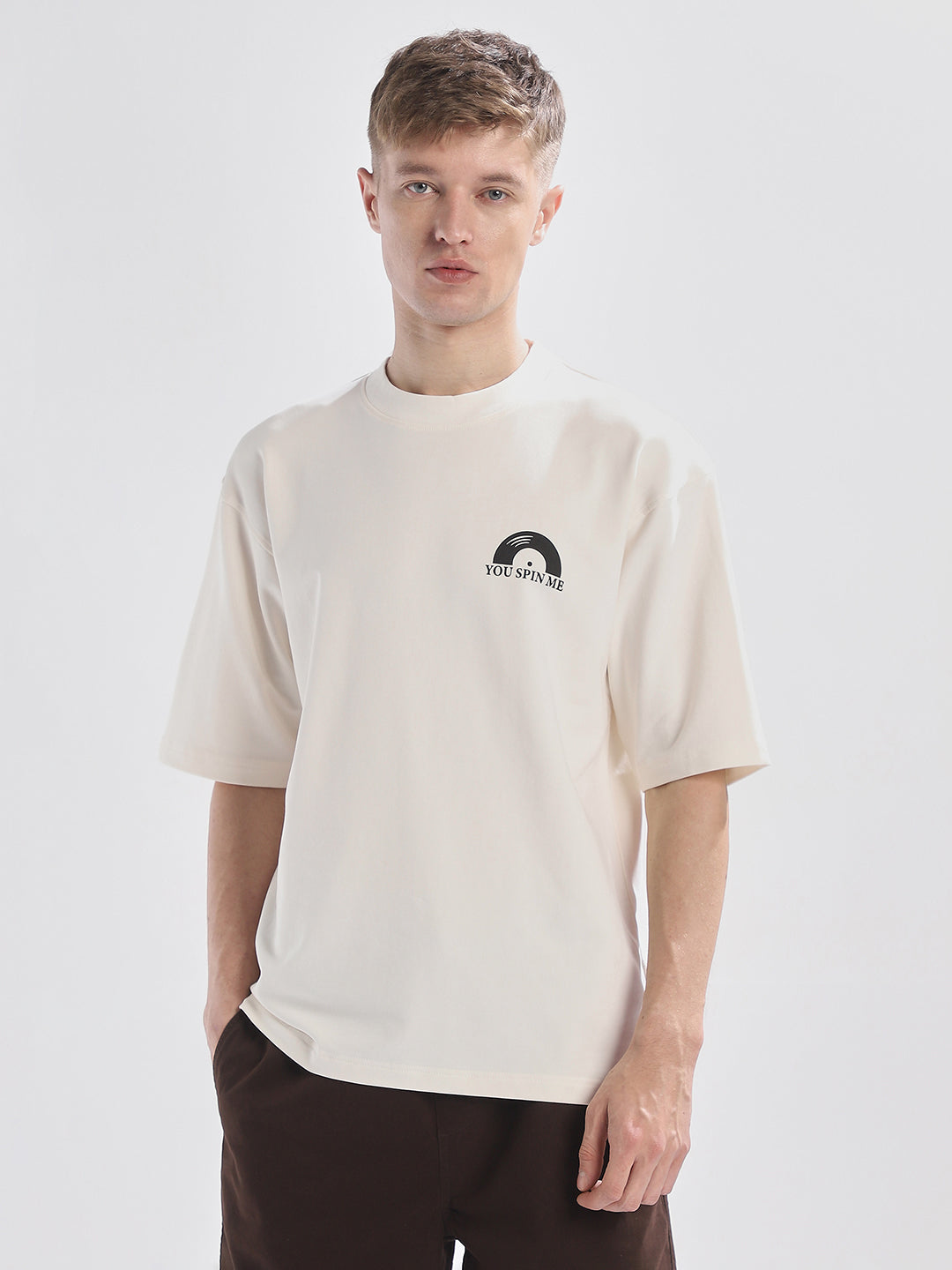 Vinyl Echo Oversized T-Shirt