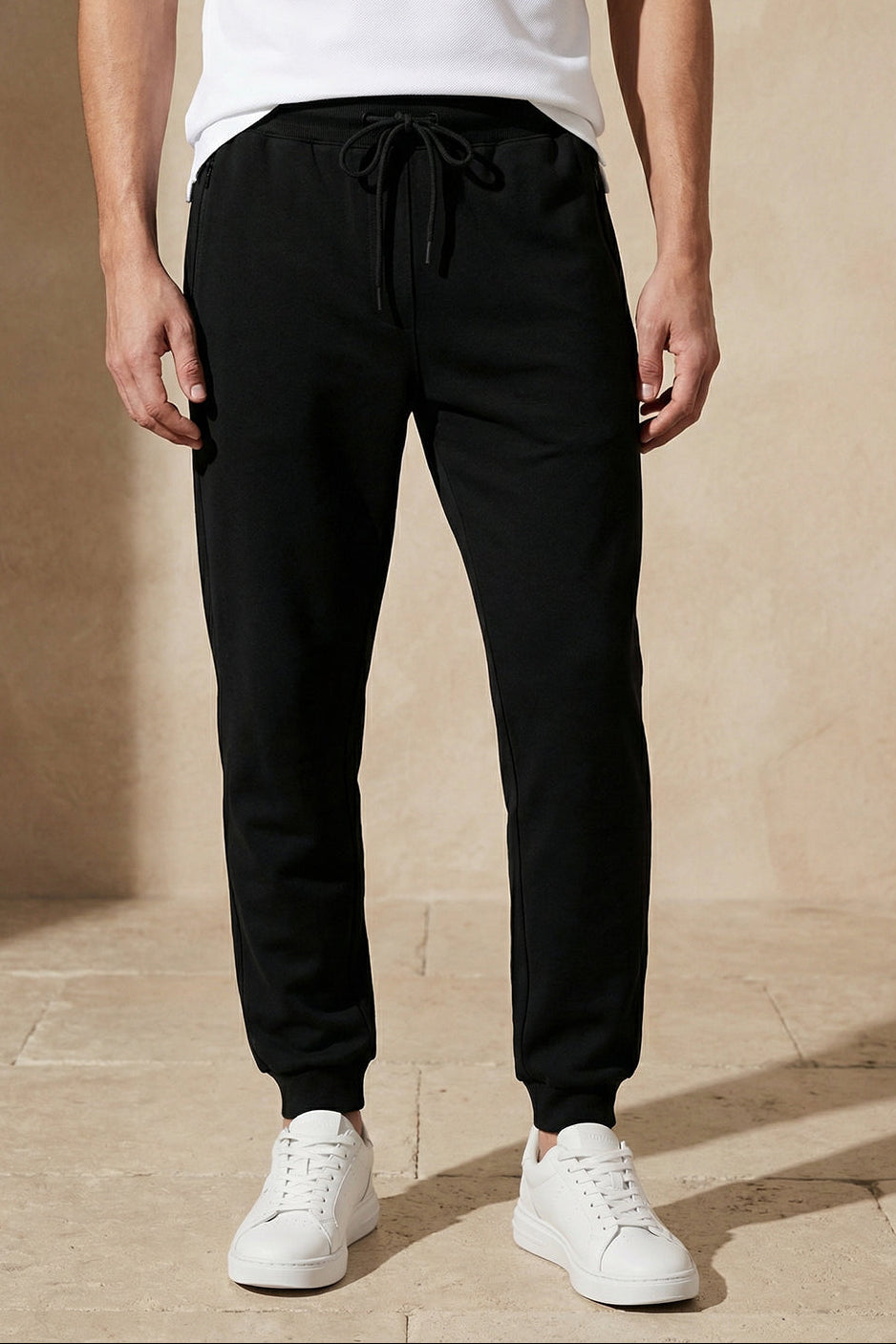 Zip-Pocket Joggers