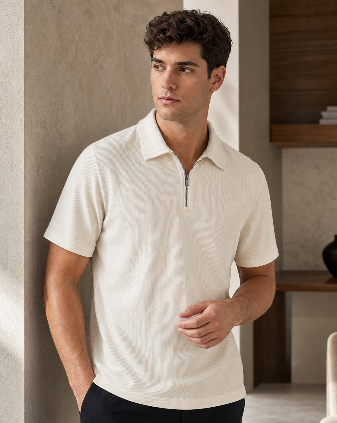 Nobero Luxe Rib Polo