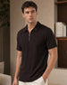 Nobero Rib Textured Polo