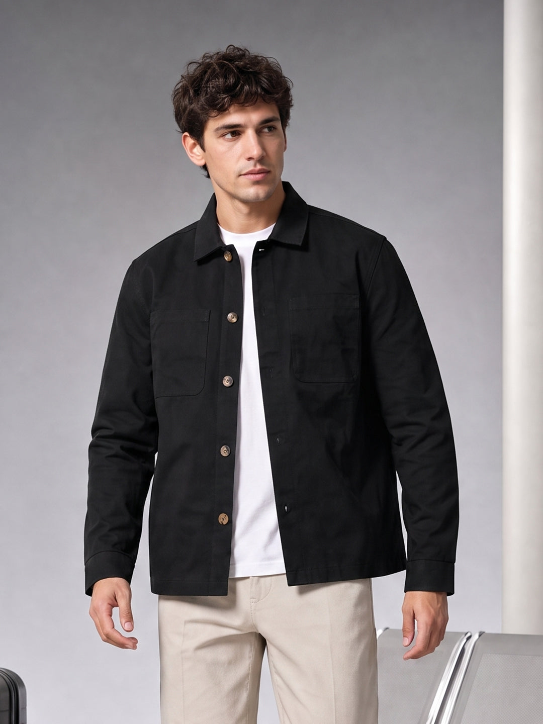 Relaxed Fit Outerwear Shacket