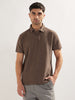 Matrix Poly Textured Polo T-Shirt