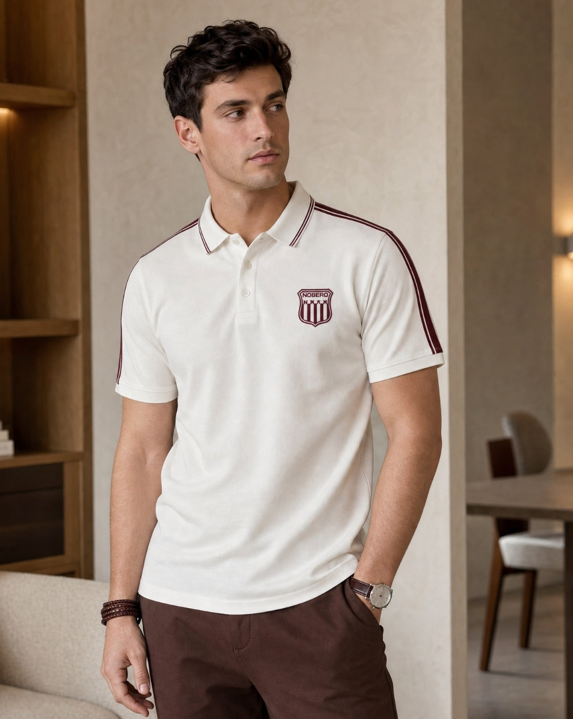 Varsity Crest Polo T-Shirt