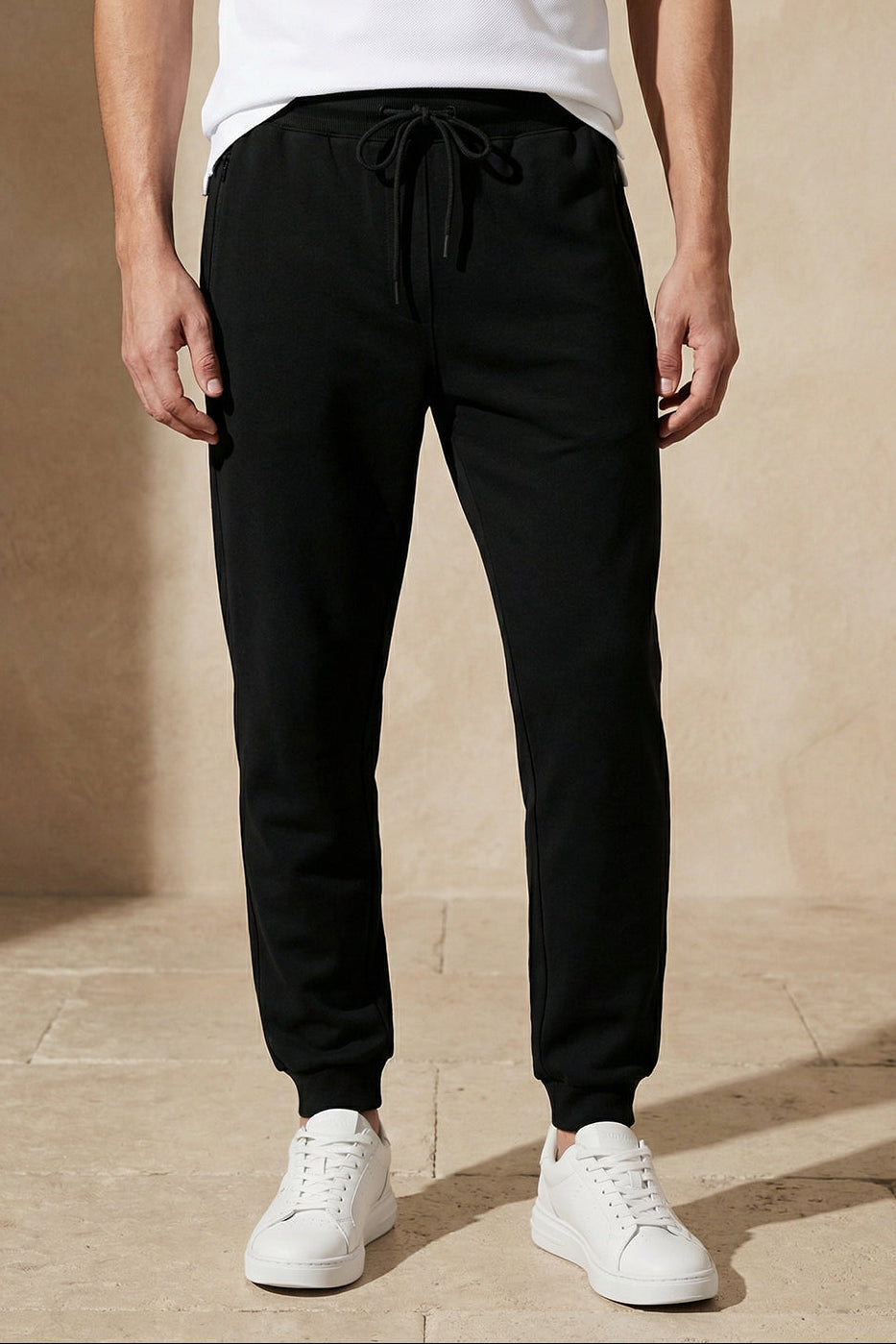 Zip-Pocket Joggers