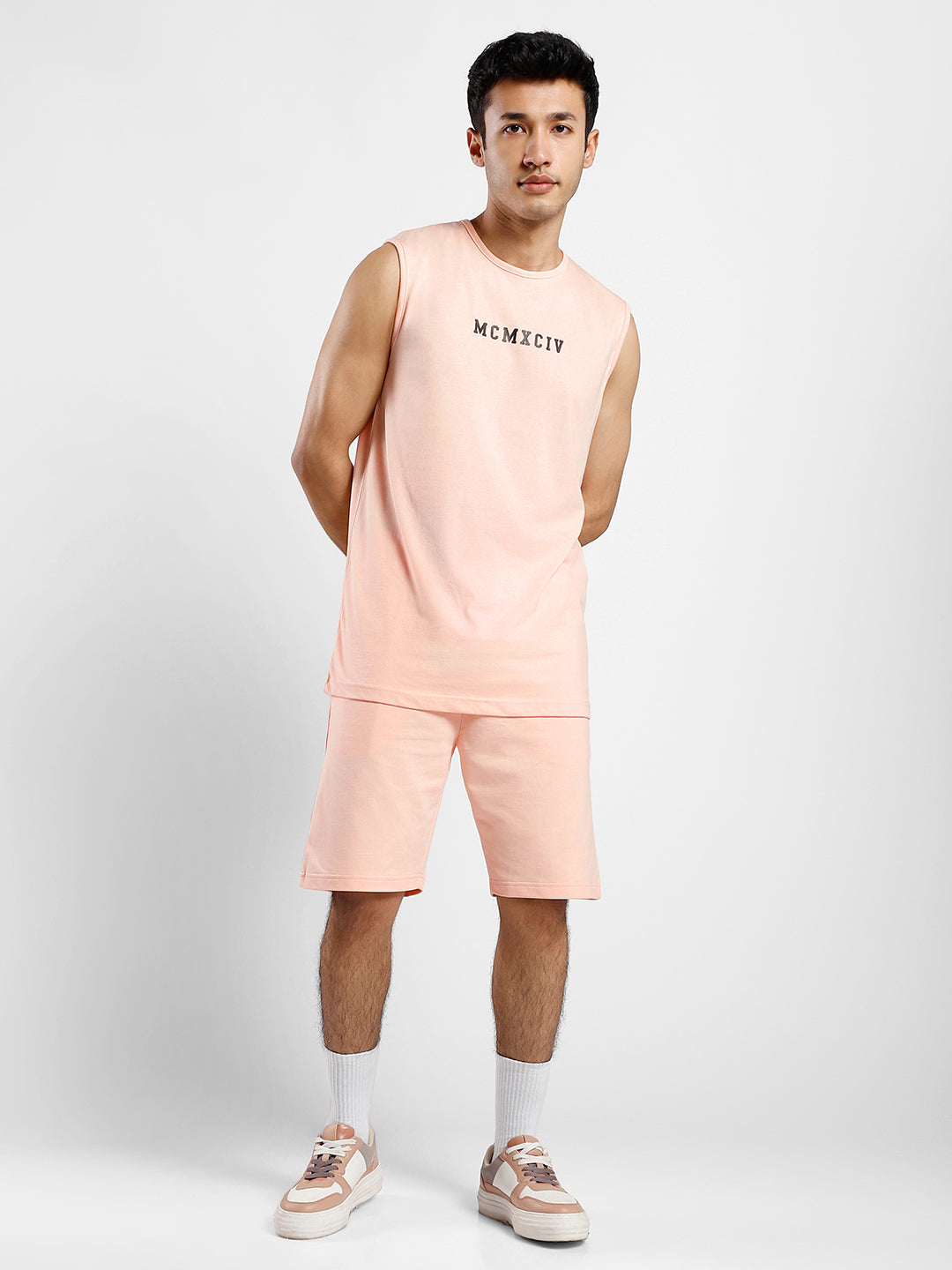 Pale Dogwood Sleeveless Co-ord Set