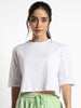 Layla Cropped Oversized T-Shirt
