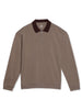 Quarter Zip Full Sleeve Polo T-Shirt
