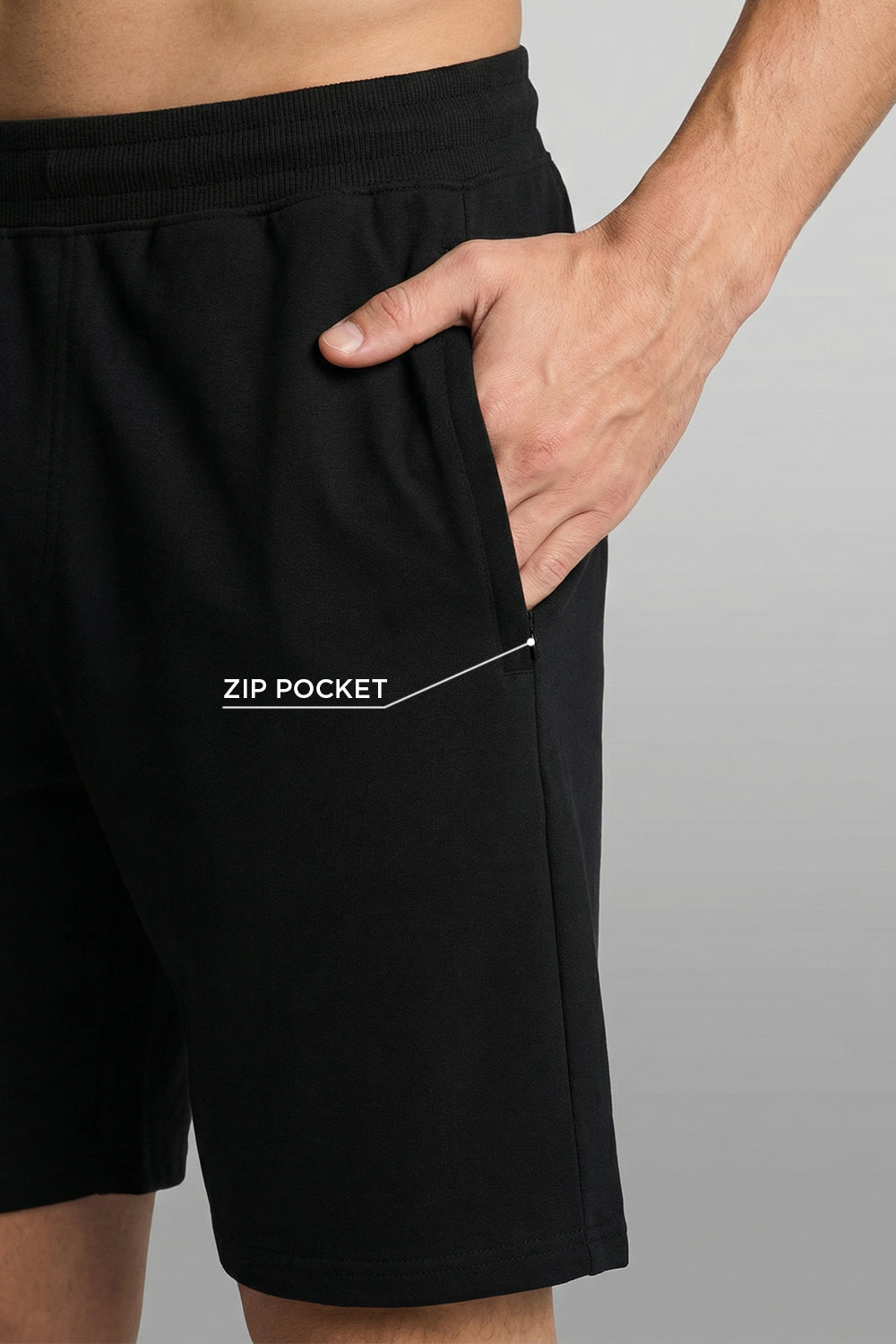 Zip Pocket Shorts