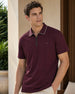 Zip Collar Polo T-Shirt