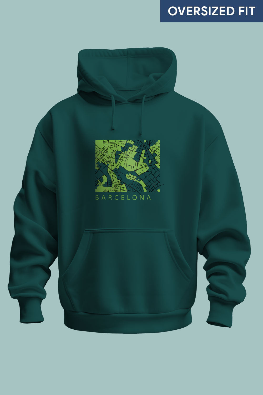 Barcelona Oversized Hoodie