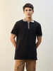 Zipper Collar Polo T-Shirt