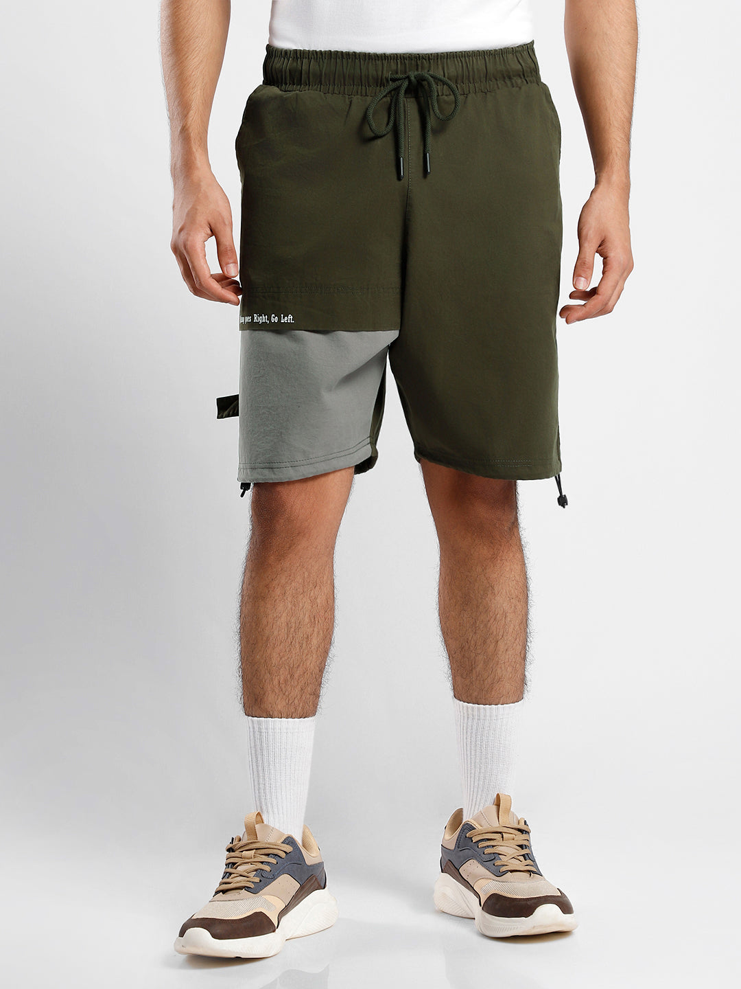 Oversized Typography Shorts