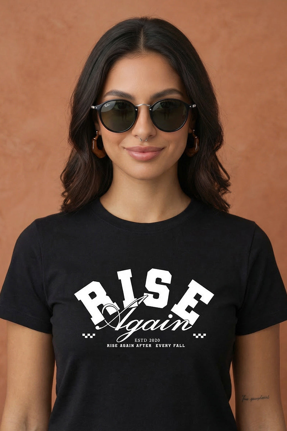 Rise Again Women Classic Fit Tee