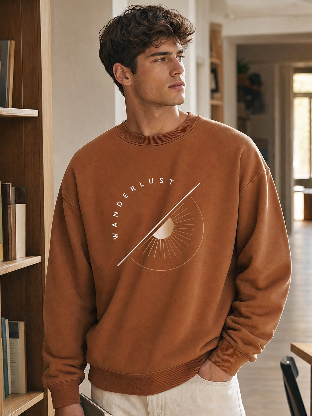Wanderlust Oversized Sweatshirt