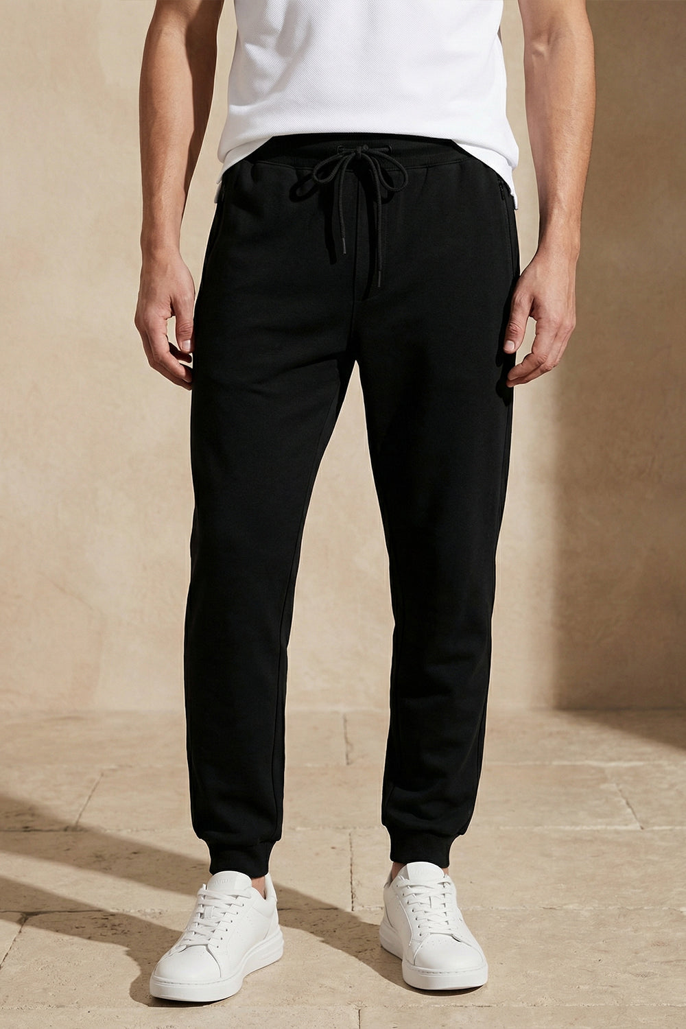 Zip-Pocket Joggers