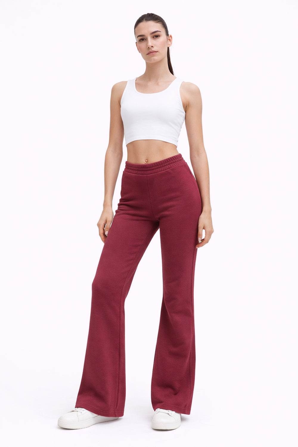 Flared Terry Pants